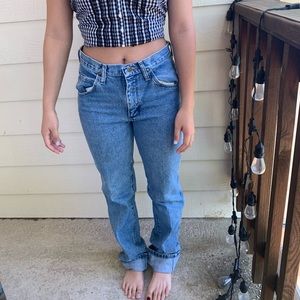 Wrangler high-waist jeans